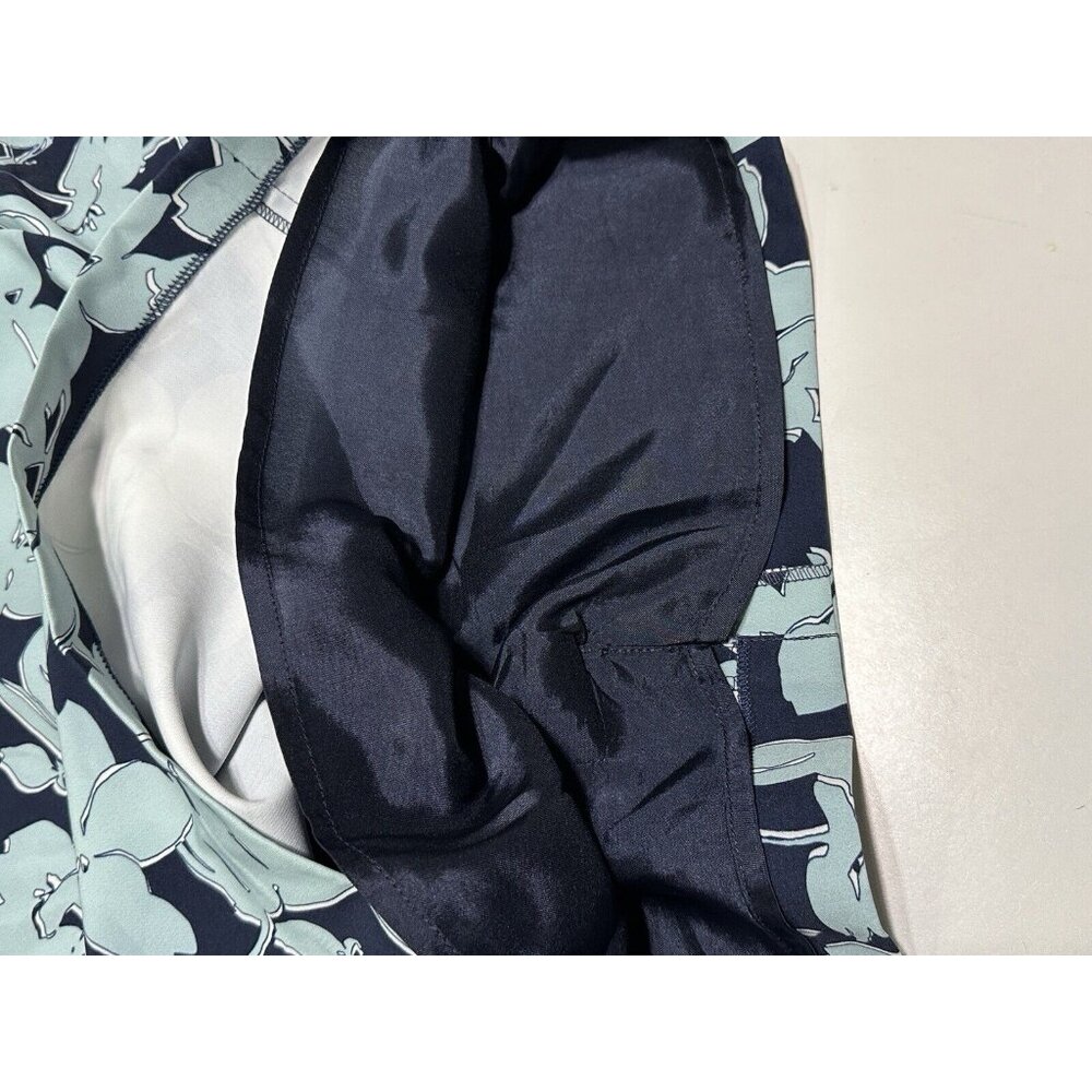 NWT Marina Rinaldi Women's  Sz 16 Devon Floral Printed Shift Dress Lined Zipper - Picture 7 of 8